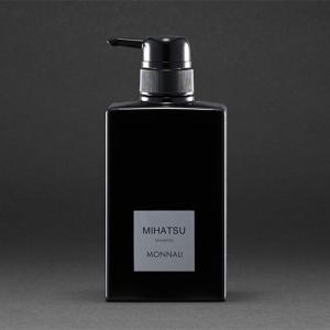 monnali 髪質改善 生ケラチン配合シャンプー モナリ クレンジングシャンプー ミハツ ブラックシリーズ MIHATSU 350mL