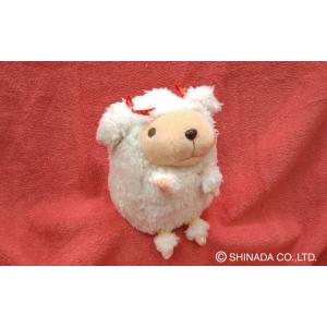 シナダ ぬいぐるみ baby nature (L) プードル ピンク : シナダ