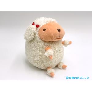 シナダ ぬいぐるみ baby nature (S) プードル アイボリー : シナダ