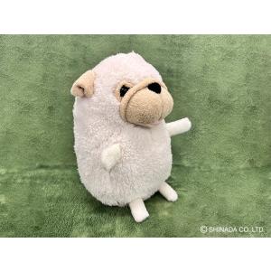 シナダ ぬいぐるみ baby nature (S) プードル アイボリー : シナダ