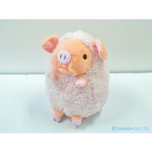 シナダ ぬいぐるみ baby nature うさぎ (L) ピンク : シナダオンライン