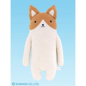 シナダ ぬいぐるみ フモフモさん (L) ハートニコラ 赤 : シナダ