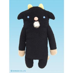 シナダ ぬいぐるみ フモフモさん (L) めぇる ブラック : シナダ