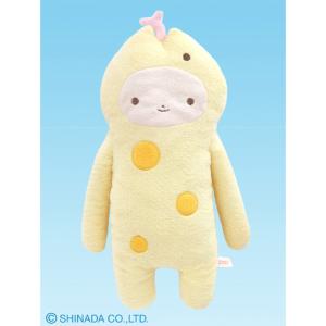 シナダ ぬいぐるみ フモフモさん (L) ハートニコラ 赤 : シナダ