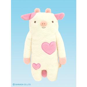 シナダ ぬいぐるみ フモフモさん (M) ハート トゥ パート3 みけも 白