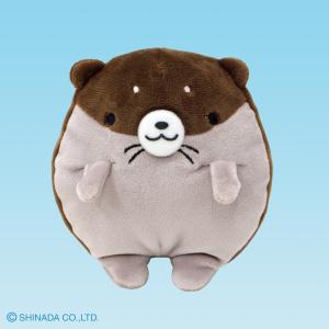 シナダ ぬいぐるみ てのりフモフモさん もぐぐ 茶 : シナダオンライン