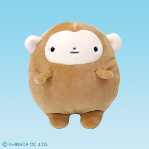 シナダ ぬいぐるみ まんまるZOO サル (S) : シナダオンラインショップ