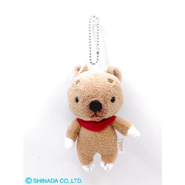 シナダ ぬいぐるみ BCマスコット まゆげわんこ (S) シバ犬