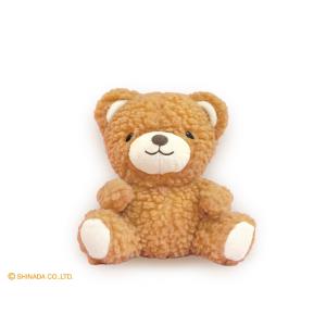 シナダ 幸せを呼ぶくまさん ポージングぬいぐるみ ブラウン : シナダ