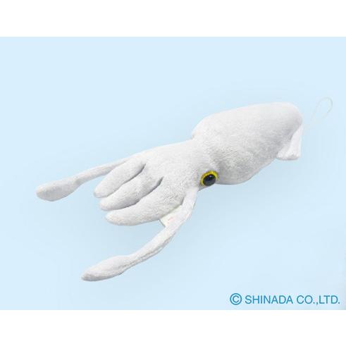 シナダ ぬいぐるみ ストラップ SUBMARINE イカ