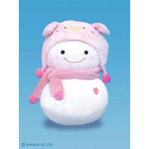 シナダ　雪ダルマちゃん　変身　ぶた