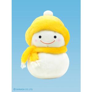 シナダ ぬいぐるみ 雪ダルマちゃん レッド (S) : シナダオンライン