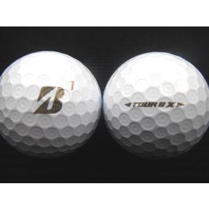 ロストボール　ランク１　BRIDGESTON GOLF　ブリヂストンゴルフ　ＴＯＵＲ Ｂ Ｘ　１７年モデル　Ｂマーク　パールホワイト