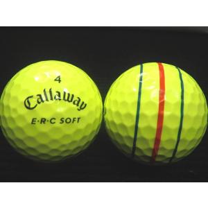 ロストボール　ランク２　Callaway キャロウェイ　Ｅ・Ｒ・Ｃ ＳＯＦＴ　トリプルトラック　１９年モデル　イエロー｜shindai