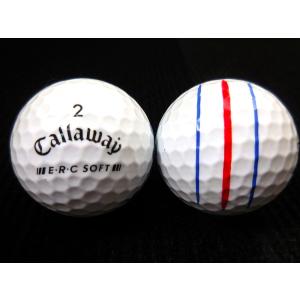 ロストボール　ランク１　Callaway キャロウェイ　Ｅ・Ｒ・Ｃ ＳＯＦＴ　トリプルトラック　２３年モデル　ホワイト｜shindai