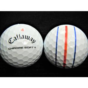 【S145】キャロウェイ ERC BOLD 赤マット ロストボール 24球 Callaway ロストボール キャロウェイ ERC BOLD レッド 6球セット