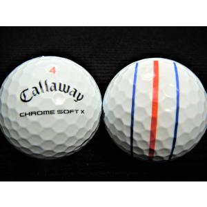 ロストボール　ランク１　Callaway キャロウェイ　ＣＨＲＯＭＥ ＳＯＦＴ Ｘ　トリプルトラック　２０年モデル　ホワイト｜shindai