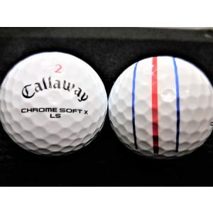 ロストボール　ランク２　Callaway キャロウェイ　ＣＨＲＯＭＥ ＳＯＦＴ Ｘ ＬＳ　トリプルトラック　２１年モデル　ホワイト