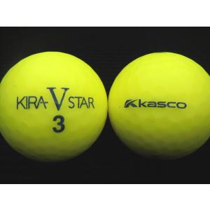ロストボール ランク1 KASCO キャスコ KIRA V STAR 17年モデル マットカラー イエロー 1球