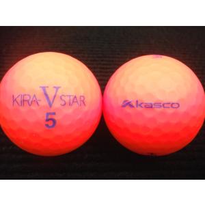 ロストボール ランク1 KASCO キャスコ KIRA V STAR 17年モデル マットカラー レッド 1球