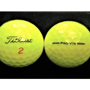 ロストボール　ランク２　タイトリスト　Ｐｒｏ Ｖ１Ｘ　２３年モデル　イエロー