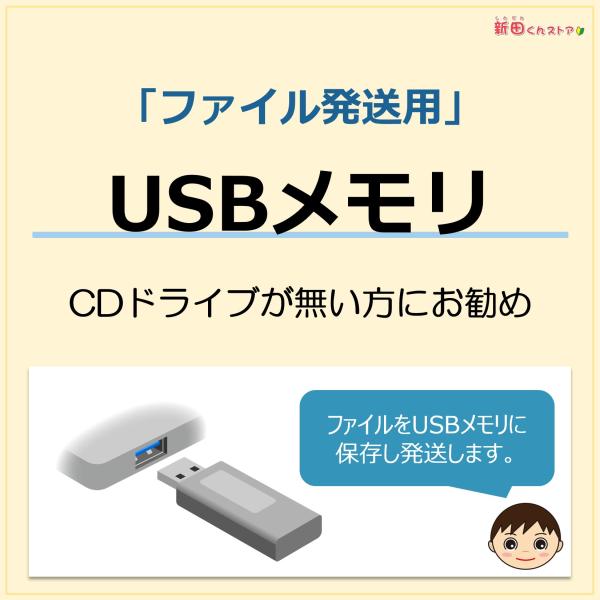 ■発送用USBメモリ（ご購入ファイル保存発送用）