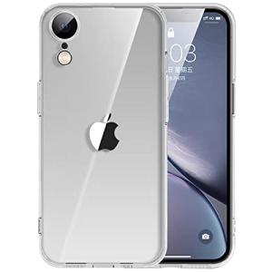 Tecxin iPhone XR ケース スマホケース 携帯カバー 透明 シリコン ソフト 薄型 耐衝撃 耐久 ハイエンド レンズ保護フィルム付き iphone xr ケース シ｜shine-stores