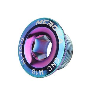 バイククランクキャップ 、固定用ボルト アルミ