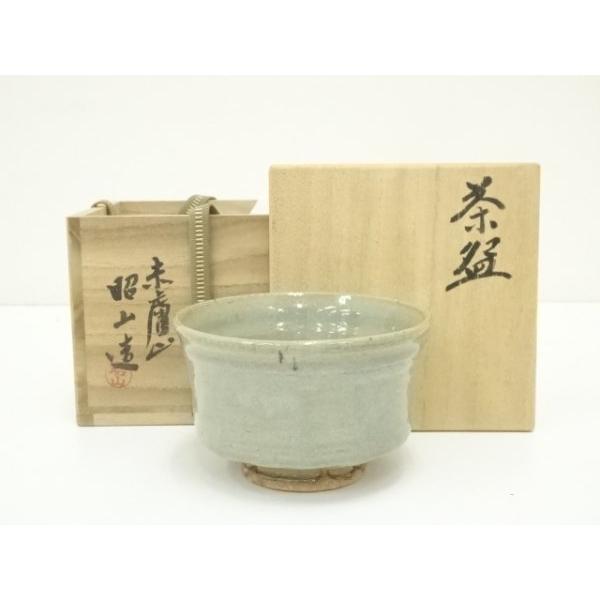 ys6959585;  赤膚焼　大塩昭山造　茶碗（共箱）【道】