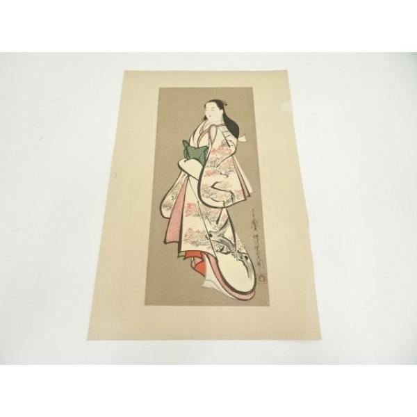 ys7248156;  美人画　手摺浮世絵木版画【道】