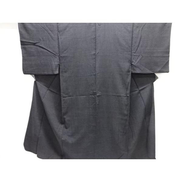 ys7652928;  本塩沢80亀甲単衣男物着物【アンティーク】【着】