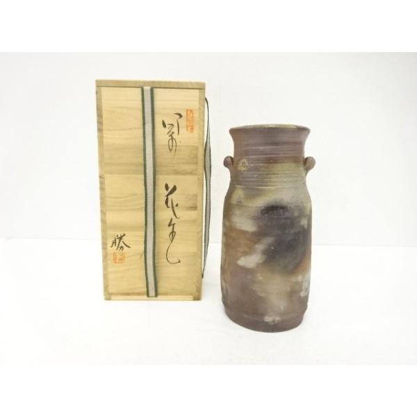 ys7739957;  備前焼　松原勝造　花生【道】