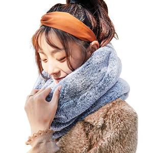 スーパーソフト スヌード 厚手 マフラー 男女兼用 超柔らかい