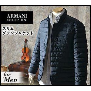 アルマーニ コレツィオーニ スリム ダウン ジャケット ダウン コート ARMANI COLLEZIONI｜shinfulife-otherlife