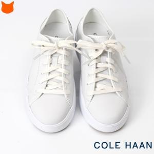 コールハーン スニーカー レディース cole haan スニーカー 厚底 軽い  グランド クロスコート grand crosscourt 本革  軽量  白 大きい サイズ 25cm 26cm｜shinfulife-otherlife