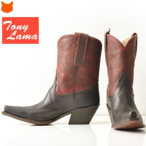 ウエスタンブーツ レディース 本革 ショート ブーツ