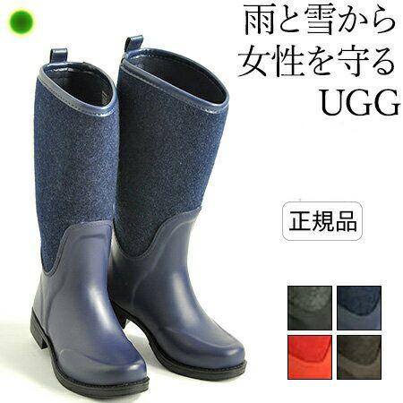 UGG レインブーツ ロング ブーツ レディース ラバーブーツ 大きいサイズ 25cm 26cm ア...