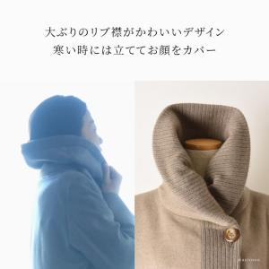 カシミヤ コート ステンカラーコート レディー...の詳細画像5
