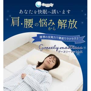 マットレス 三つ折り シングル 高反発マットレ...の詳細画像1