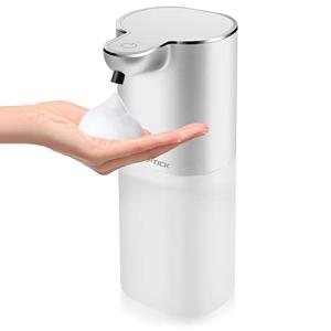 Cheftick ソープディスペンサー ハンドソープ 自動 泡 吐出量4段階調 400ml 壁掛け オートディスペンサー 食器洗剤 ディスペンサー 充
