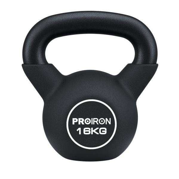 PROIRON ケトルベル ネオプレン kettlebell 一体型鋳鉄製 ?? 鉄アレイ ケトル ...