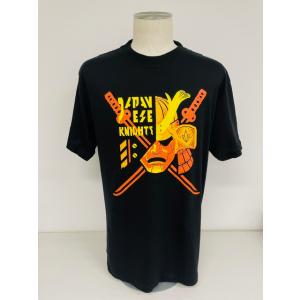Ｔシャツ　ジャパニーズナイト（黒色）和柄 和風 将軍 SHOGUN 武将 武士 武者 刀 鎧 JAP...