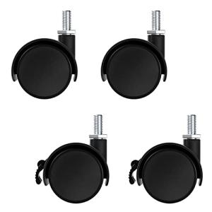 BESTU ネジ式キャスター ねじ込み式 キャスター 自在 ストッパー付