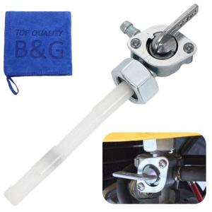 錆や腐食に強いジンク製 フューエルコック M14 P1.0 L型 燃料コック ガソリンコック モンキー ゴリラ 汎用 バイク