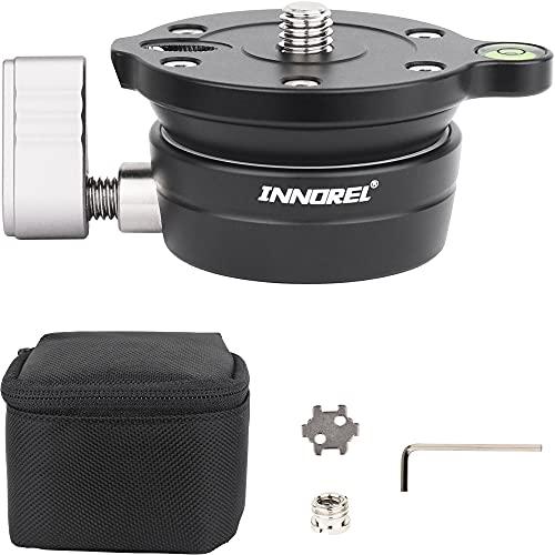 INNOREL LB50 レベリングベース カメラ用　レベラーアジャストプレート 低重心 雲台 アル...