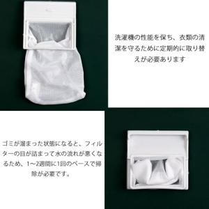 洗濯機用 糸くずフィルター 2個入り 日立洗濯...の詳細画像5