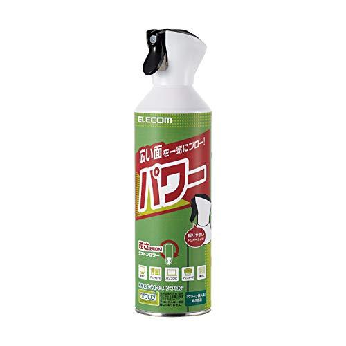 エレコム エアダスター 逆さ使用OK 350ml ECO (フロンガス不使用) パワーブロータイプ ...