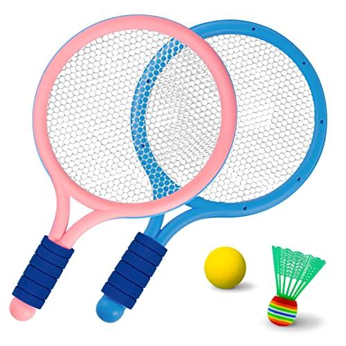 roseddy バドミントン ラケット 子供 バドミントン セット 軽量 子供用 バトミントン セッ...
