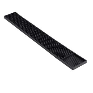 SAG バーマット カウンター PVC ブラック厚みのあるタイプ 60cm × 8cm｜shiningone23