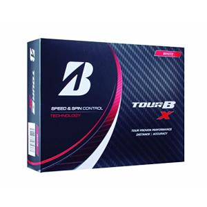 BRIDGESTONEブリヂストンゴルフボール TOUR B X 2022年モデル 12球入 ホワイト｜shiningone23